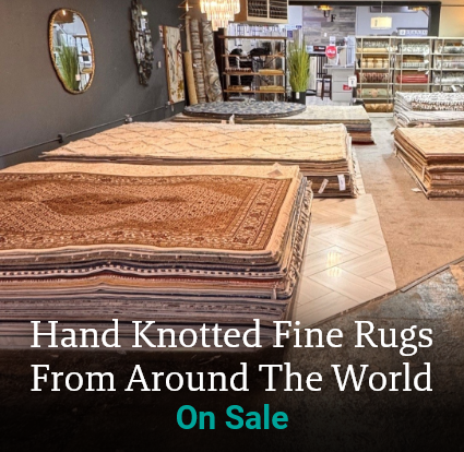 All Hand Knotted Fine Rugs from around the World On Sale